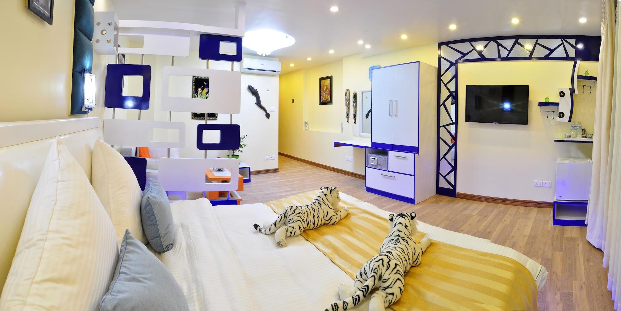 รอยัล เพนกวิน บูทิก โฮเต็ล แอนด์ สปา Hotel กาฐมาณฑุ ภายนอก รูปภาพ